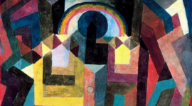 With the Rainbow - Paul Klee